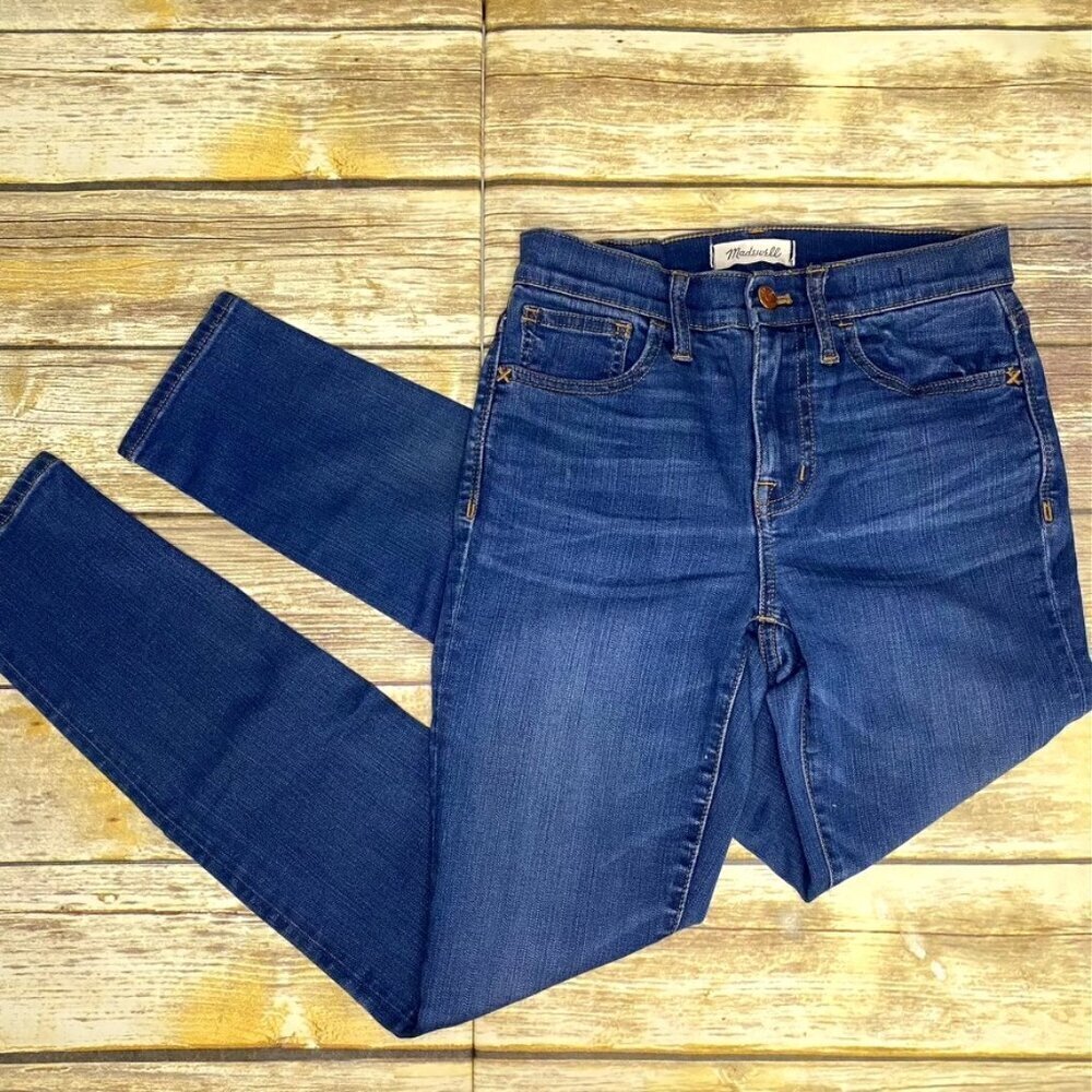 Madewell "Roadtripper" Medium Wash Skinny Jeans Women's size (S) 25